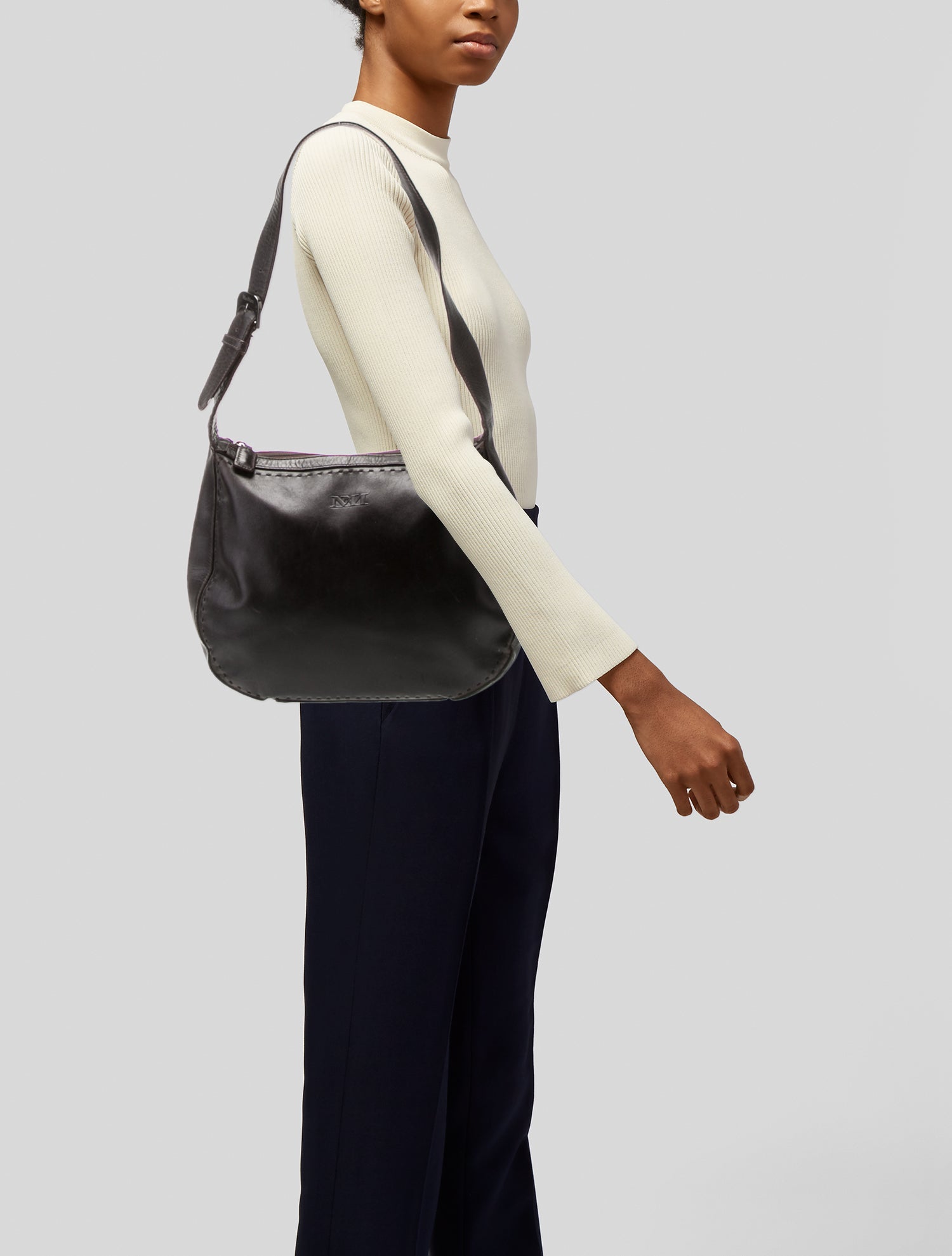 Max Mara Leather Shoulder Bag