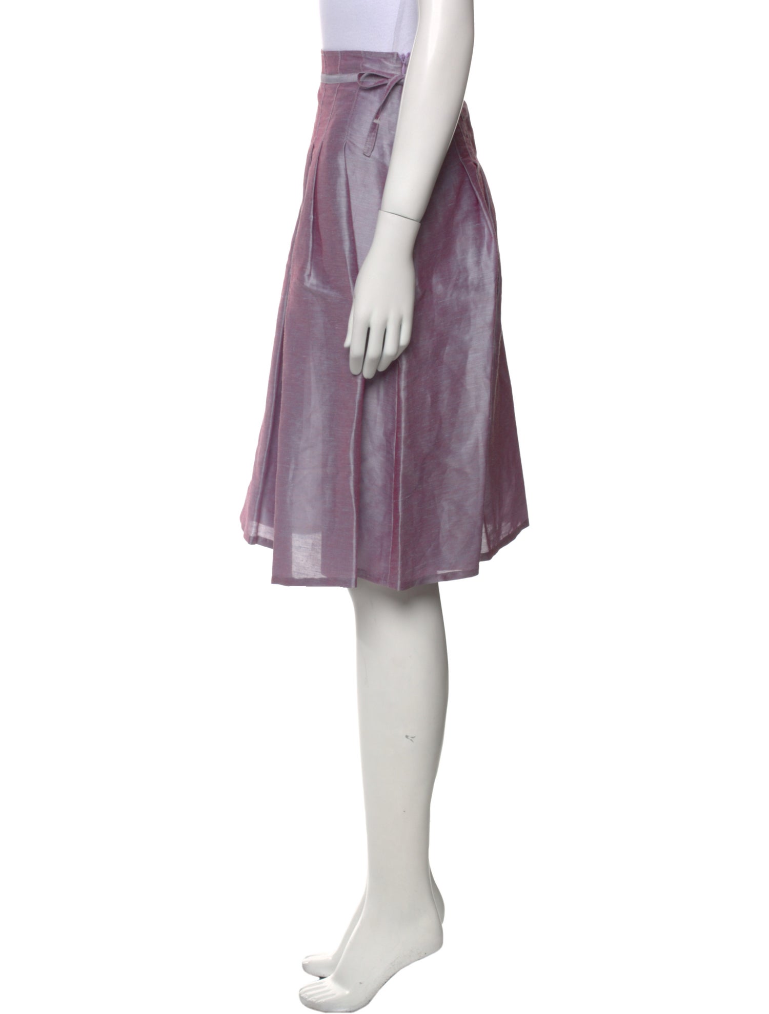 Max Mara Linen Knee-Length Skirt w/ Tags