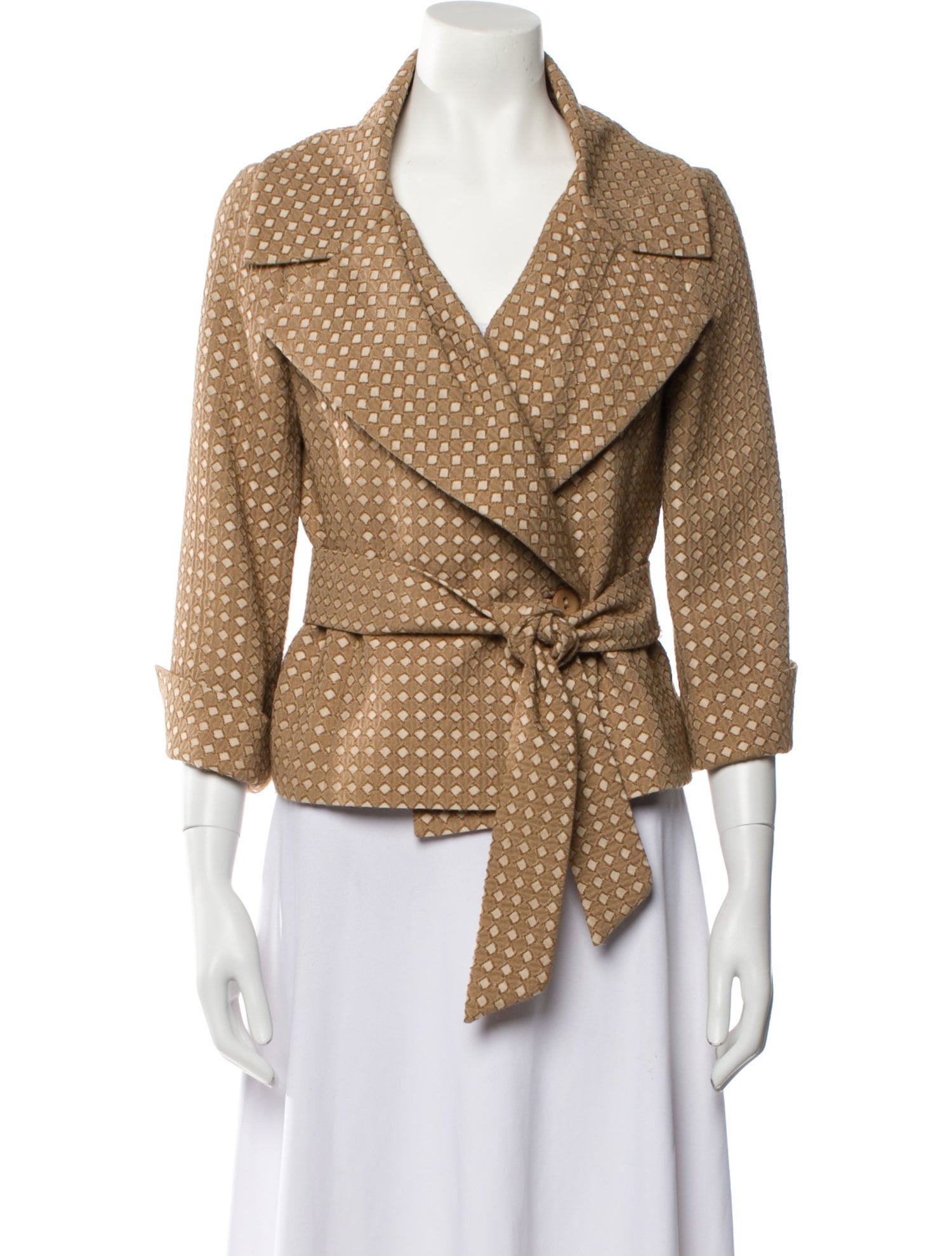 Max Mara Printed Evening Jacket