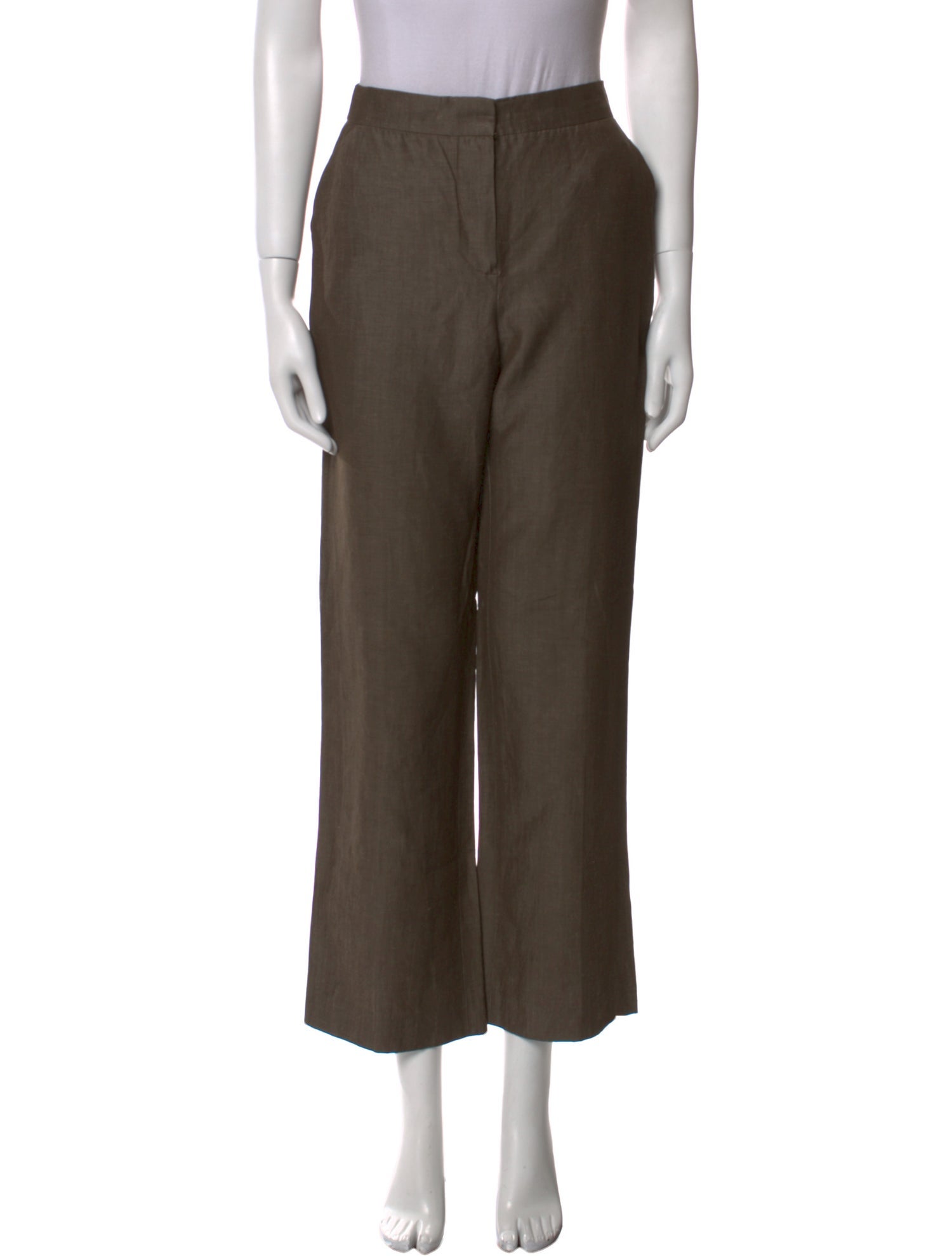 Max Mara Linen Wide Leg Pants