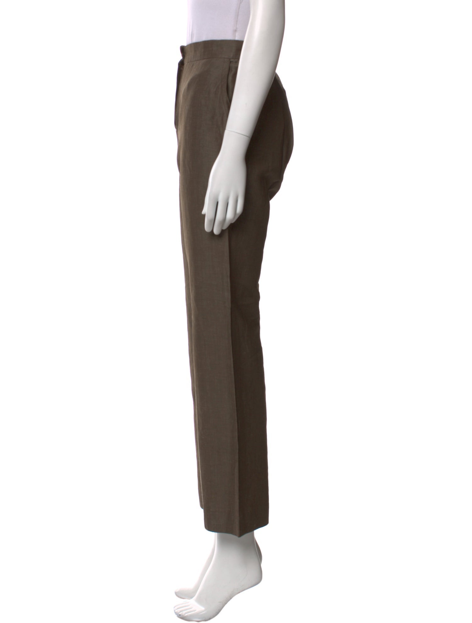 Max Mara Linen Wide Leg Pants