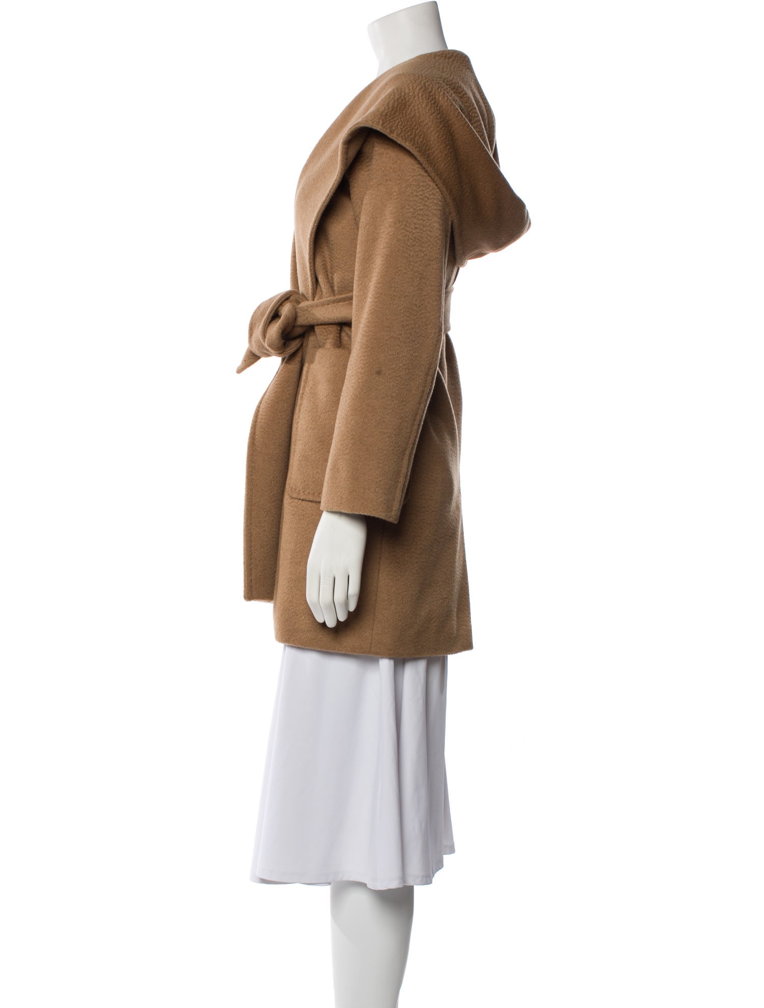 Max Mara Camel Hair Trench Coat