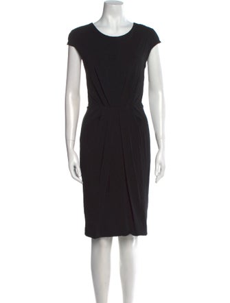 Max Mara Scoop Neck Mini Dress