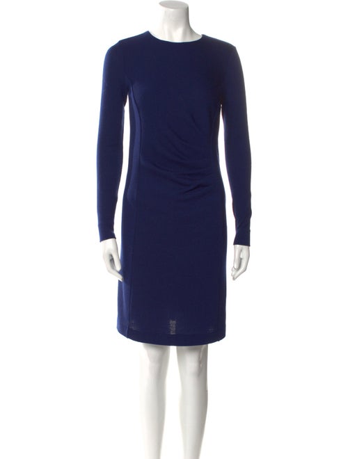Max Mara Virgin Wool Knee-Length Dress