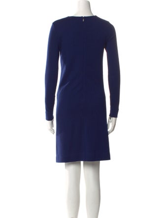 Max Mara Virgin Wool Knee-Length Dress