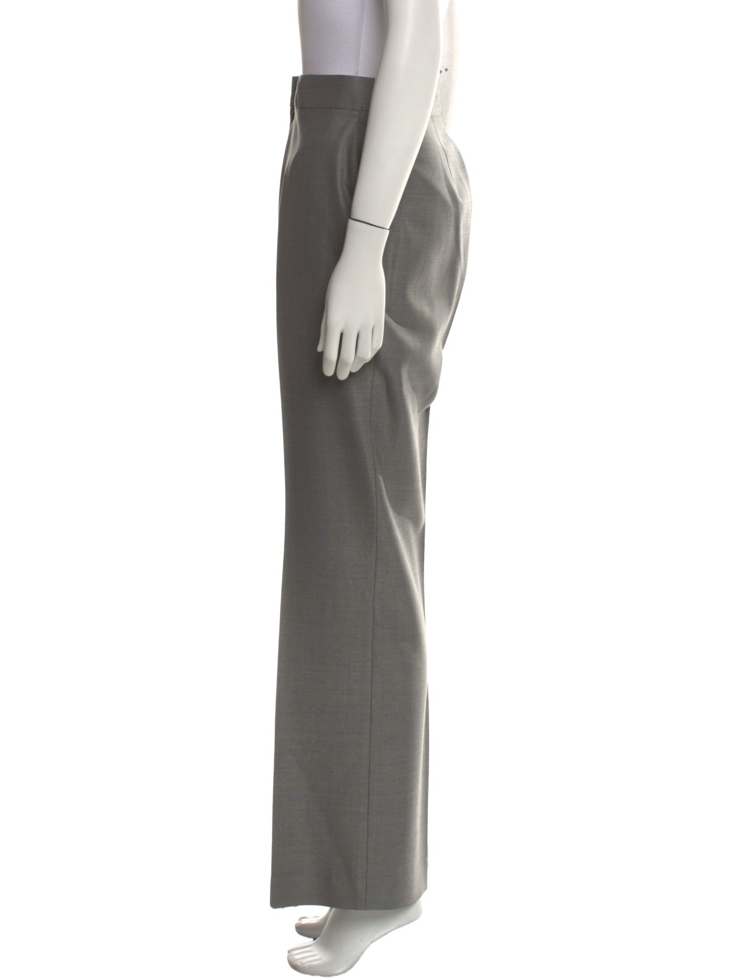 Max Mara Virgin Wool Wide Leg Pants