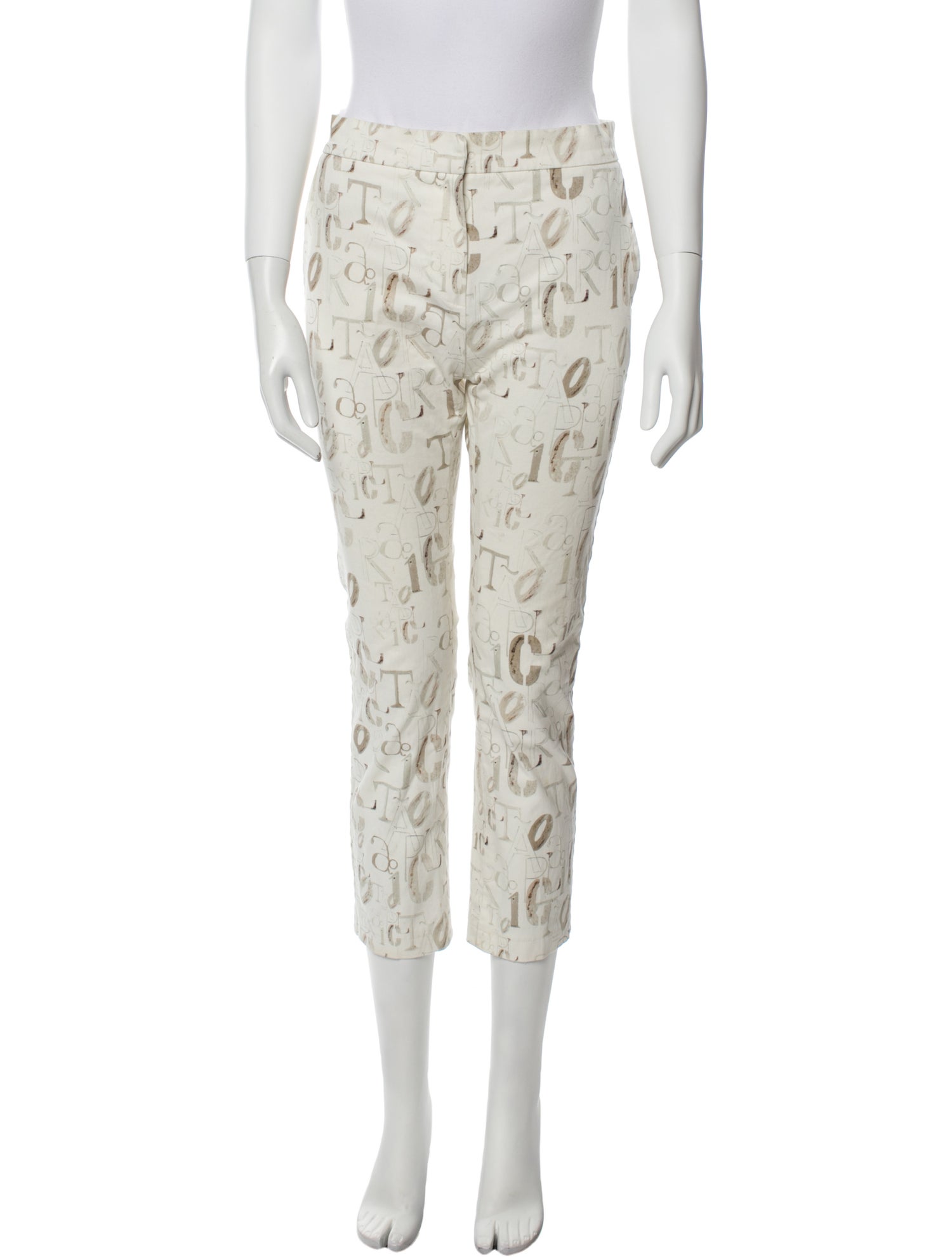 Max Mara Printed Straight Leg Pants