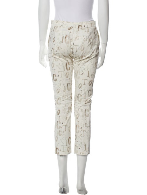 Max Mara Printed Straight Leg Pants