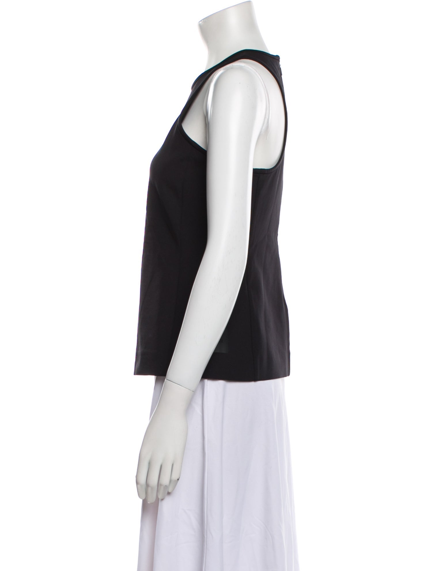 Max Mara Nylon Crew Neck Top