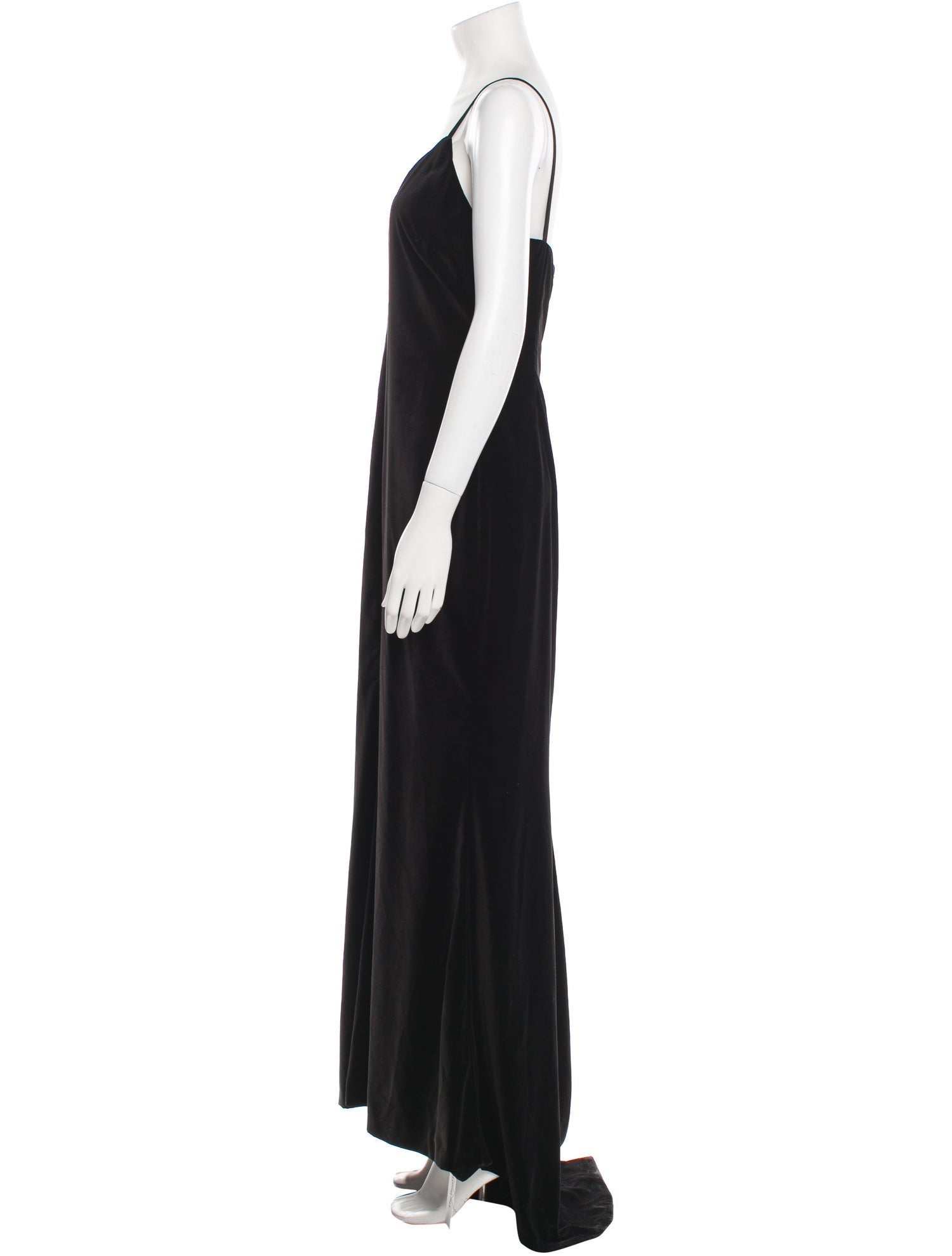 Max Mara V-Neck Long Dress