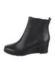 Max Mara Leather Chelsea Boots
