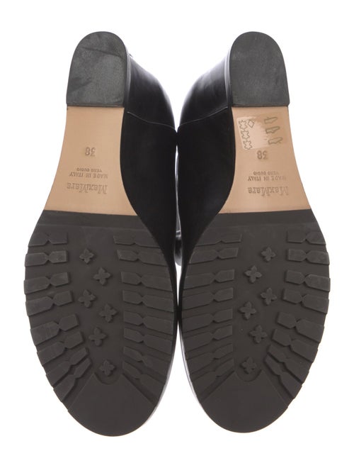 Max Mara Leather Chelsea Boots