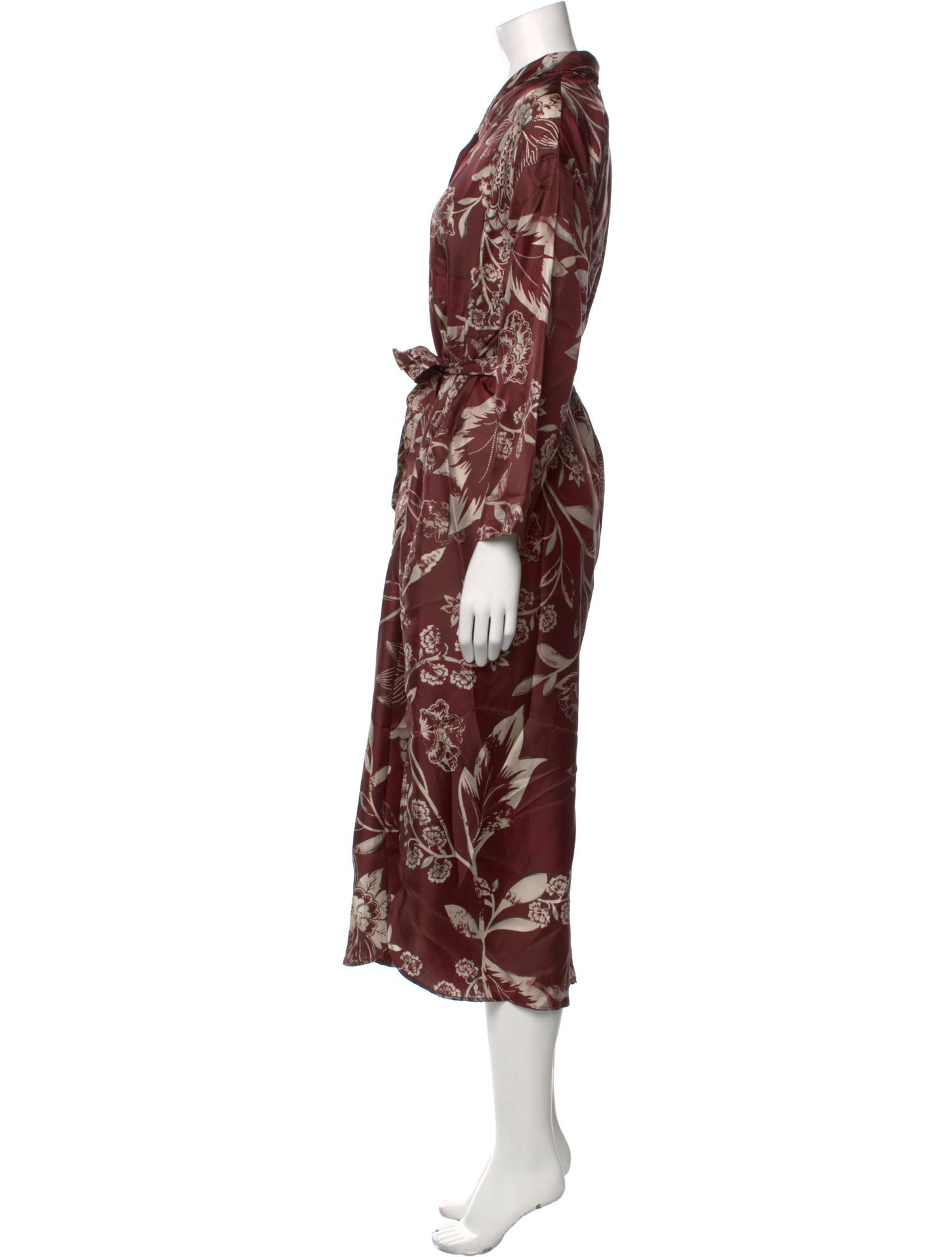 Max Mara Silk Long Dress
