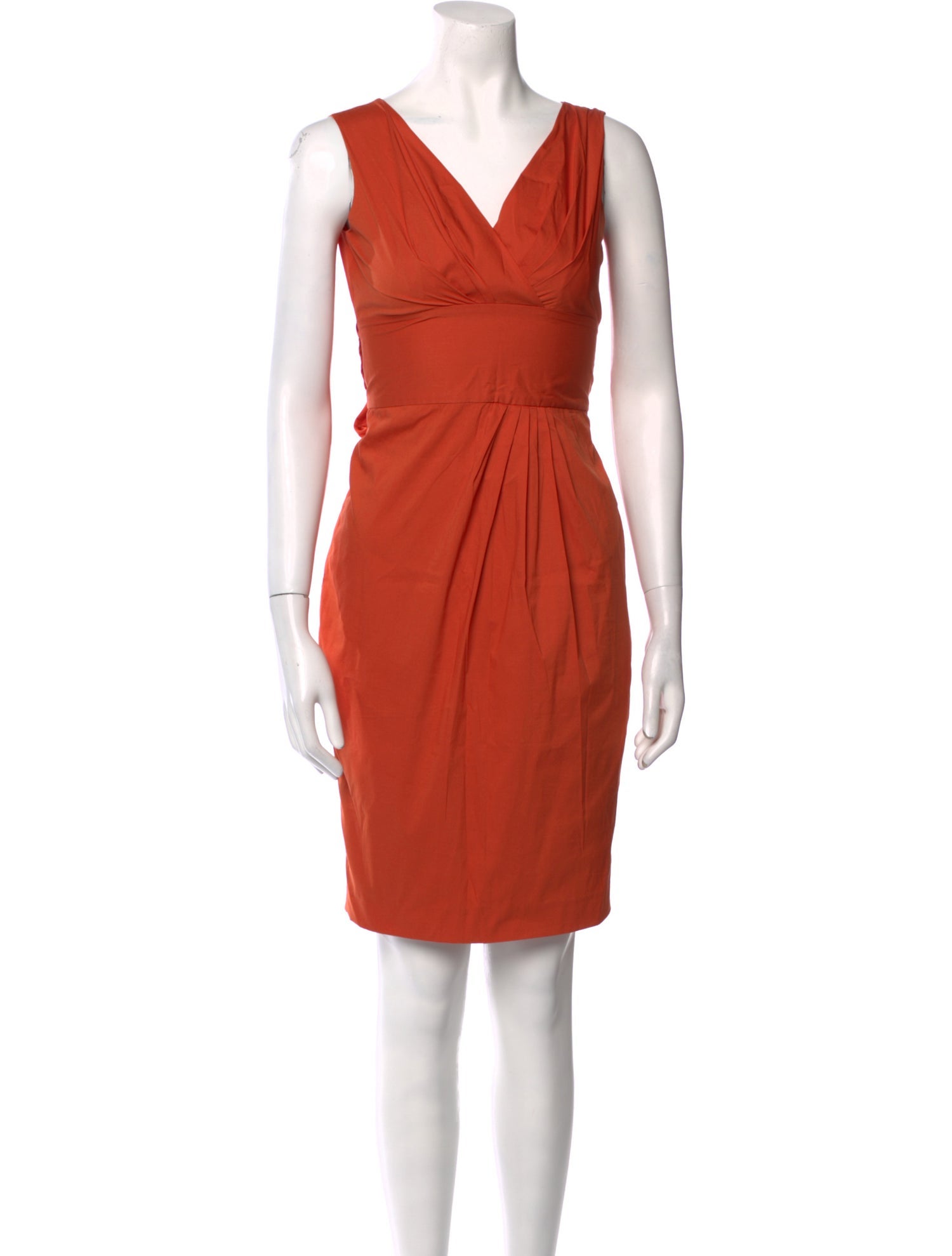 Max Mara V-Neck Mini Dress