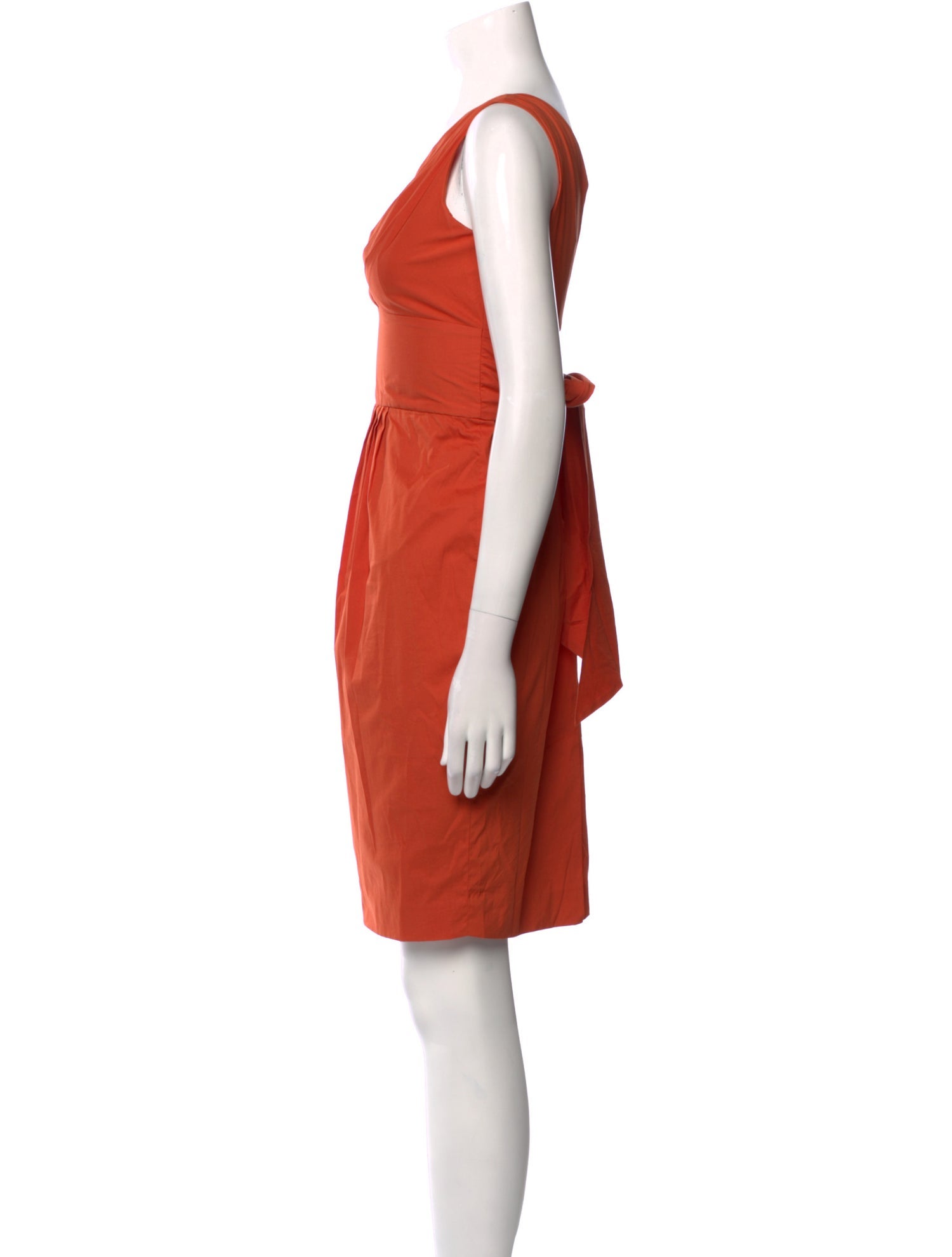 Max Mara V-Neck Mini Dress