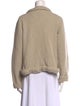 Max Mara Virgin Wool Open Front Sweater