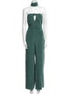 Max Mara Silk Strapless Jumpsuit