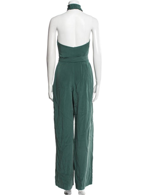 Max Mara Silk Strapless Jumpsuit
