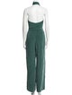 Max Mara Silk Strapless Jumpsuit