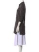Max Mara Linen Three-Quarter Sleeve Tunic