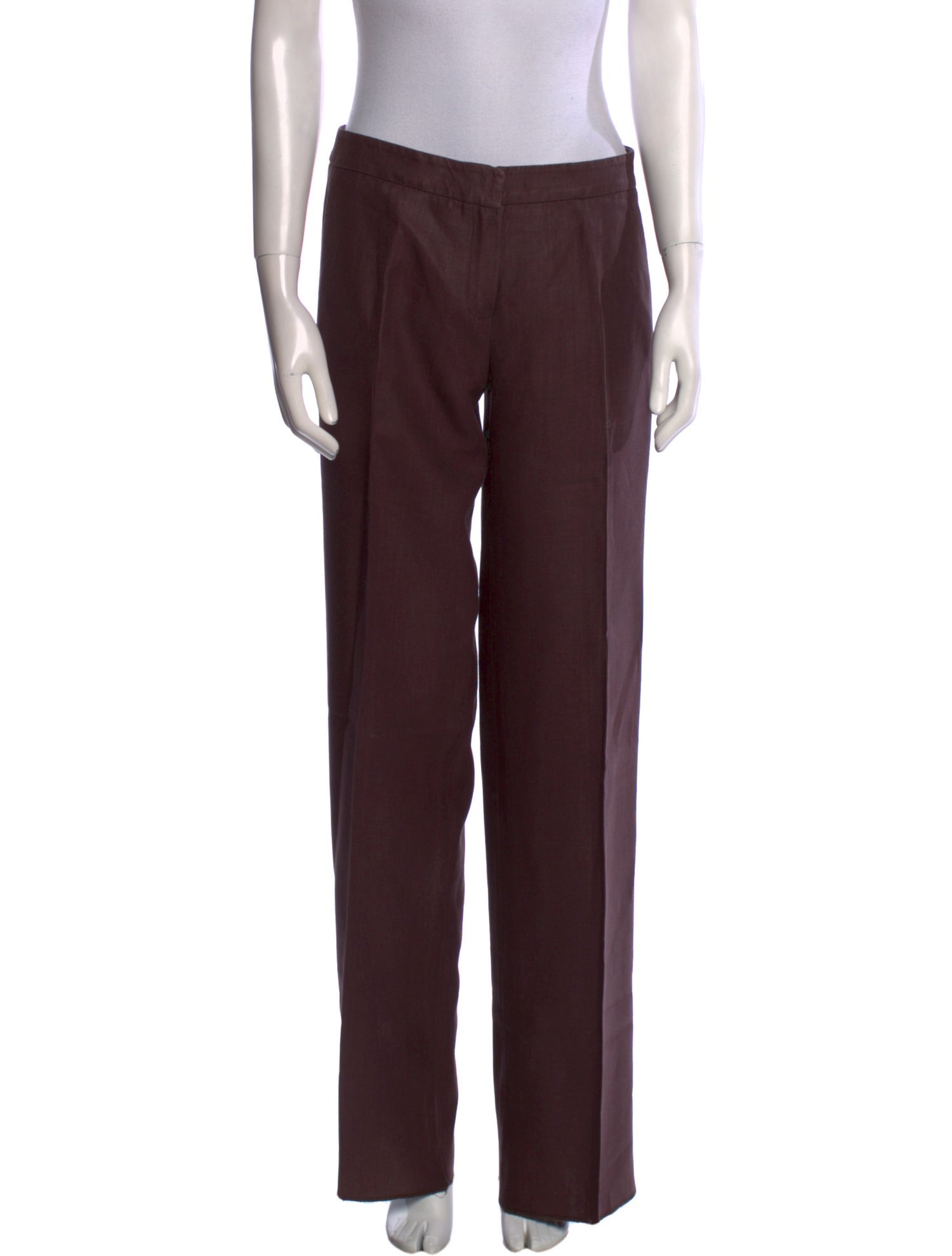 Max Mara Linen Wide Leg Pants