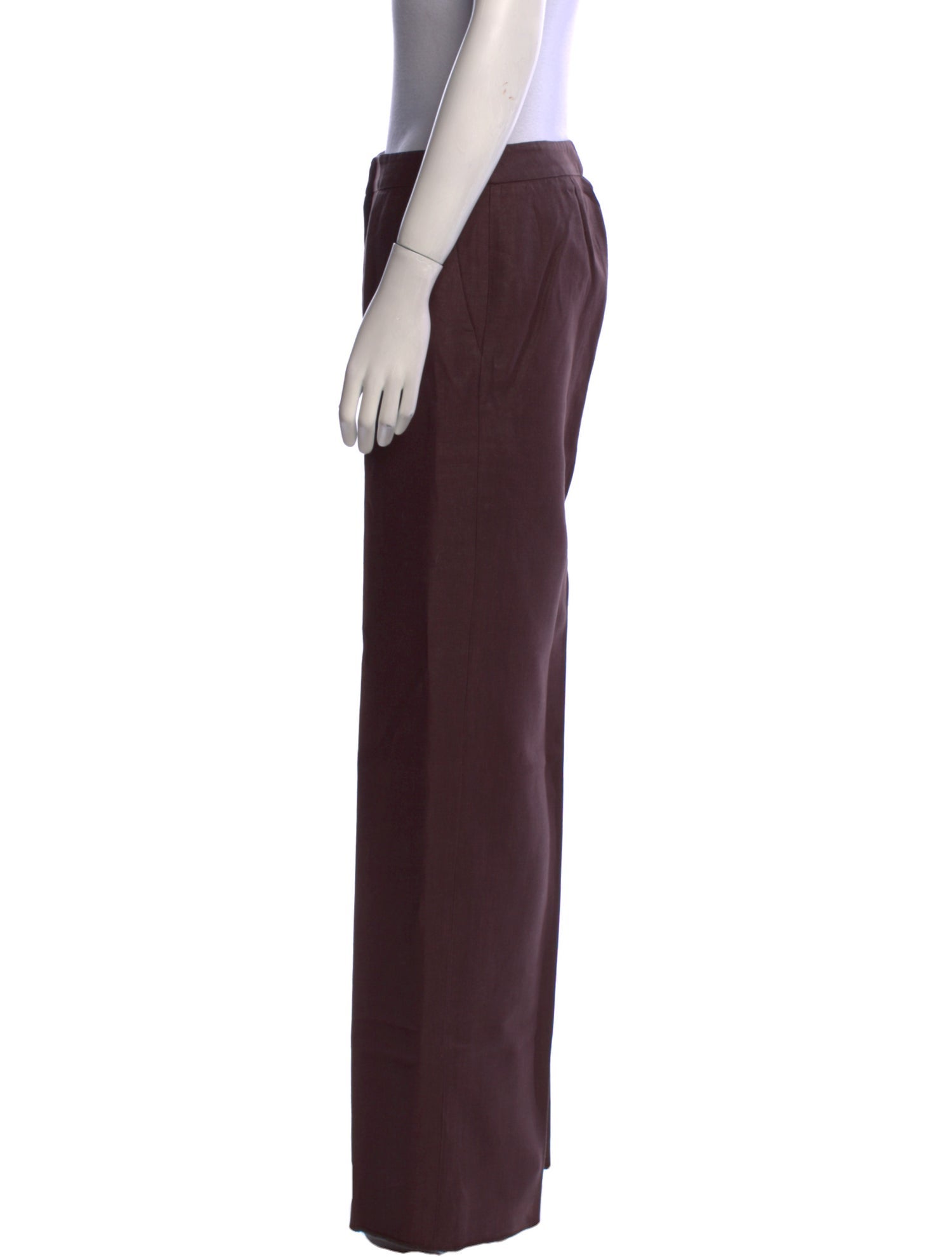 Max Mara Linen Wide Leg Pants