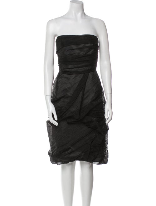 Max Mara Nylon Ruffle Embellishment Dress Set