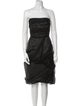 Max Mara Nylon Ruffle Embellishment Dress Set