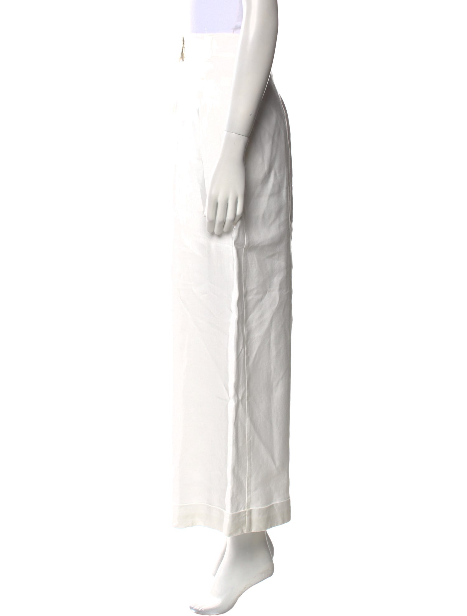 'S Max Mara Linen Wide Leg Pants