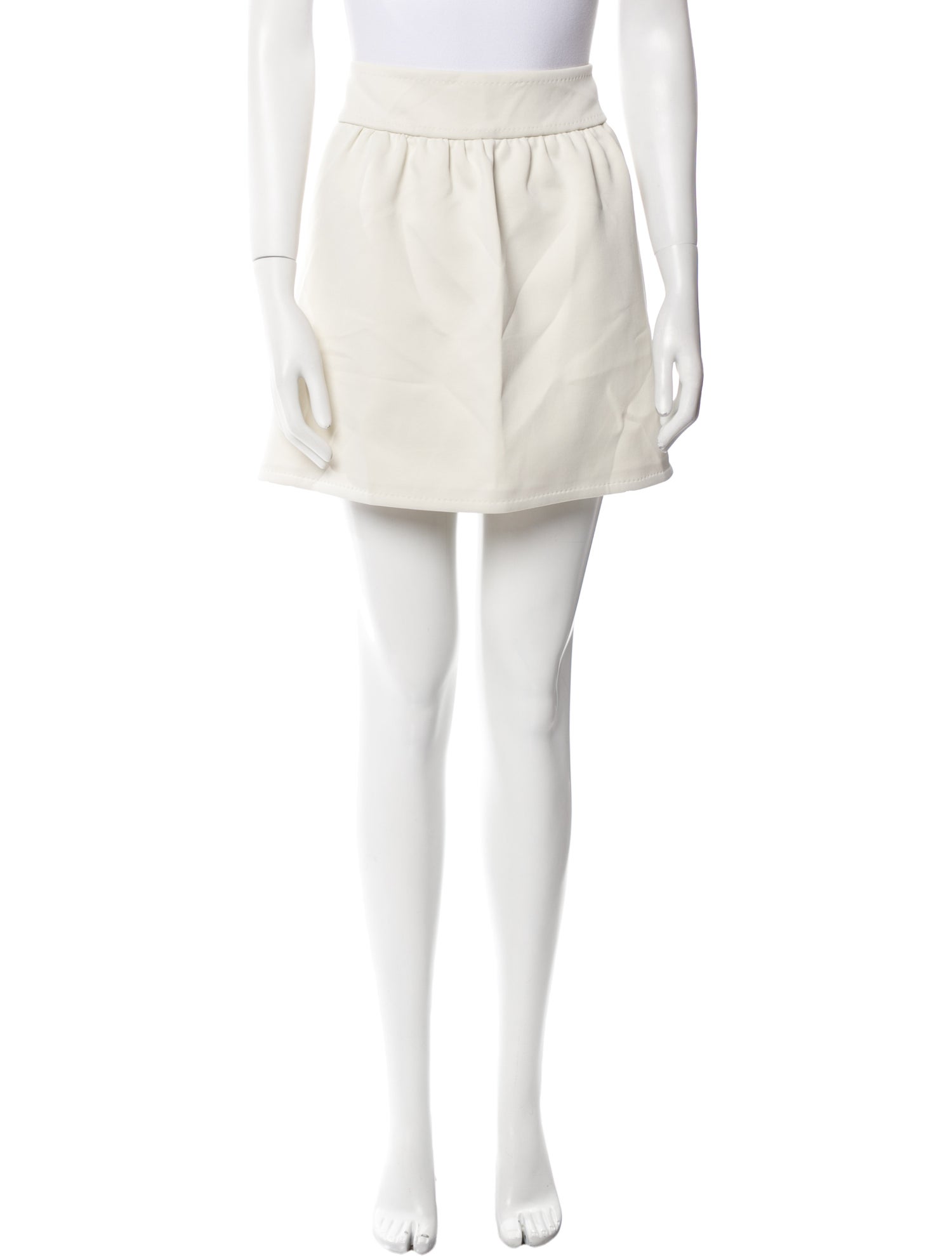 Max Mara Pleated Accents Mini Skirt