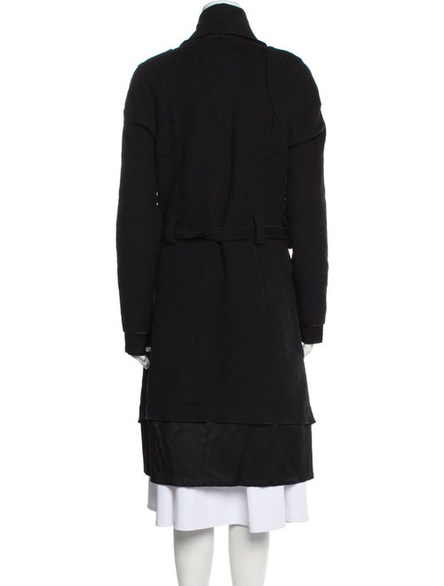 Max Mara Wool Faux Fur Coat