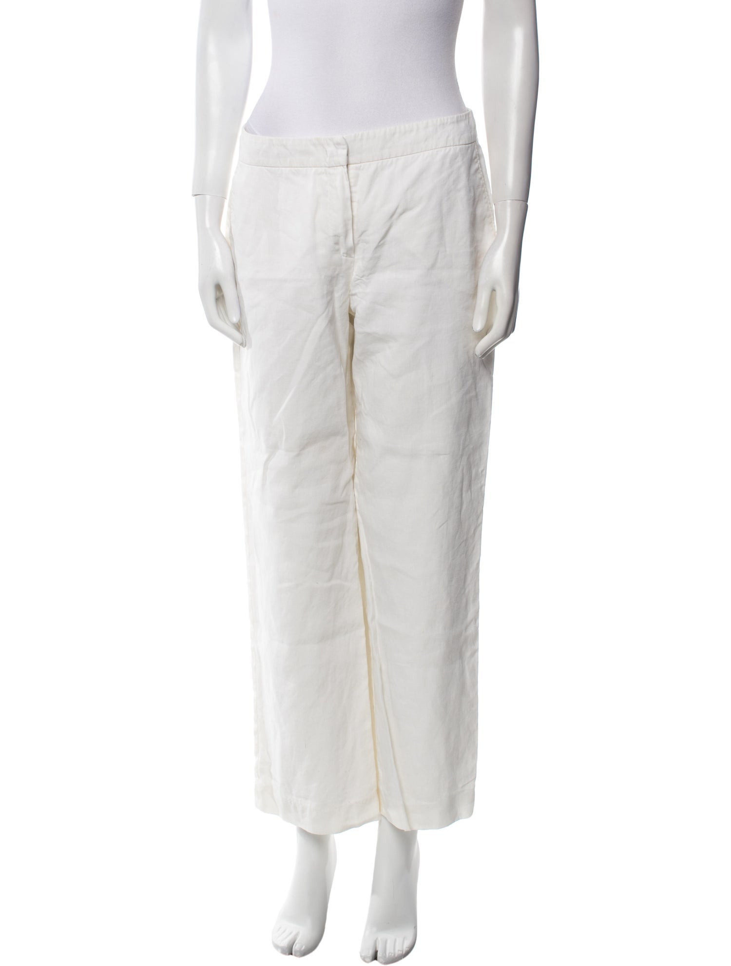 Max Mara Linen Wide Leg Pants