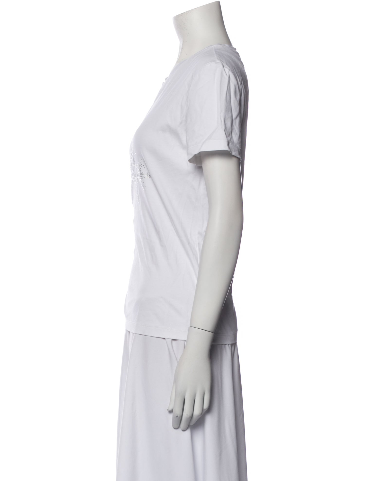 Max Mara Crew Neck Short Sleeve T-Shirt