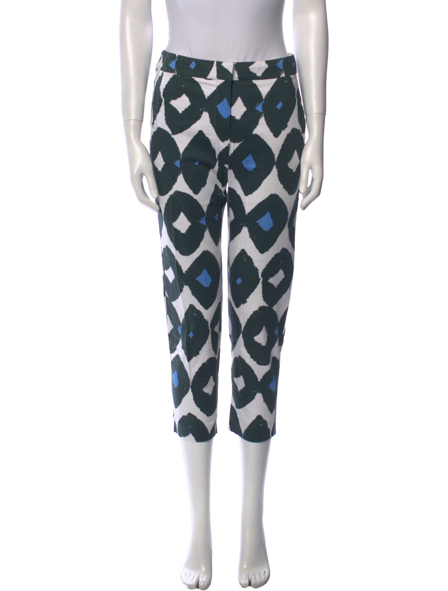 Max Mara Printed Straight Leg Pants