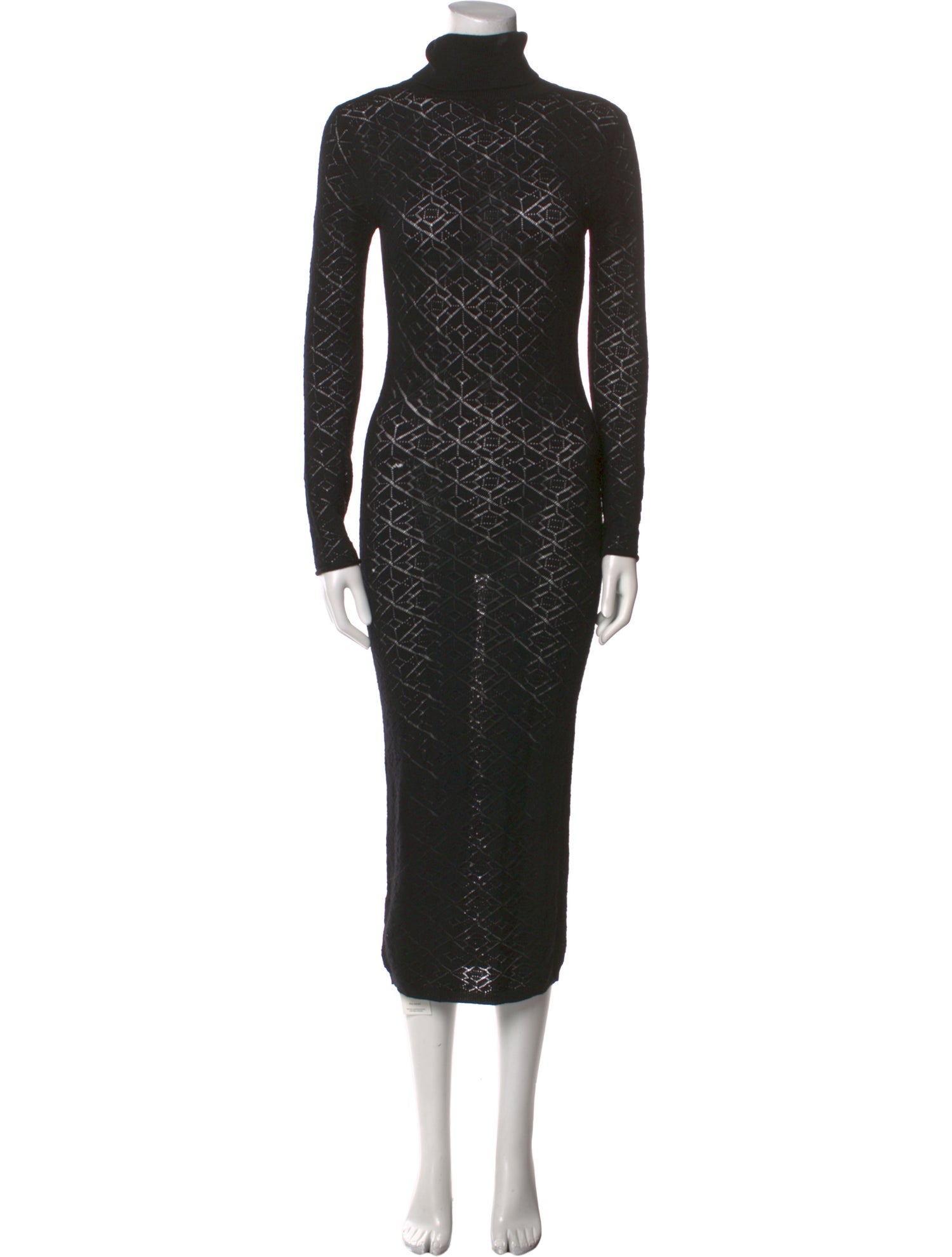 Max Mara Wool Midi Length Dress