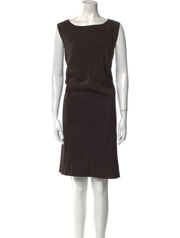 Max Mara Dresses Wool Knee-Length Dress US 14 | XL