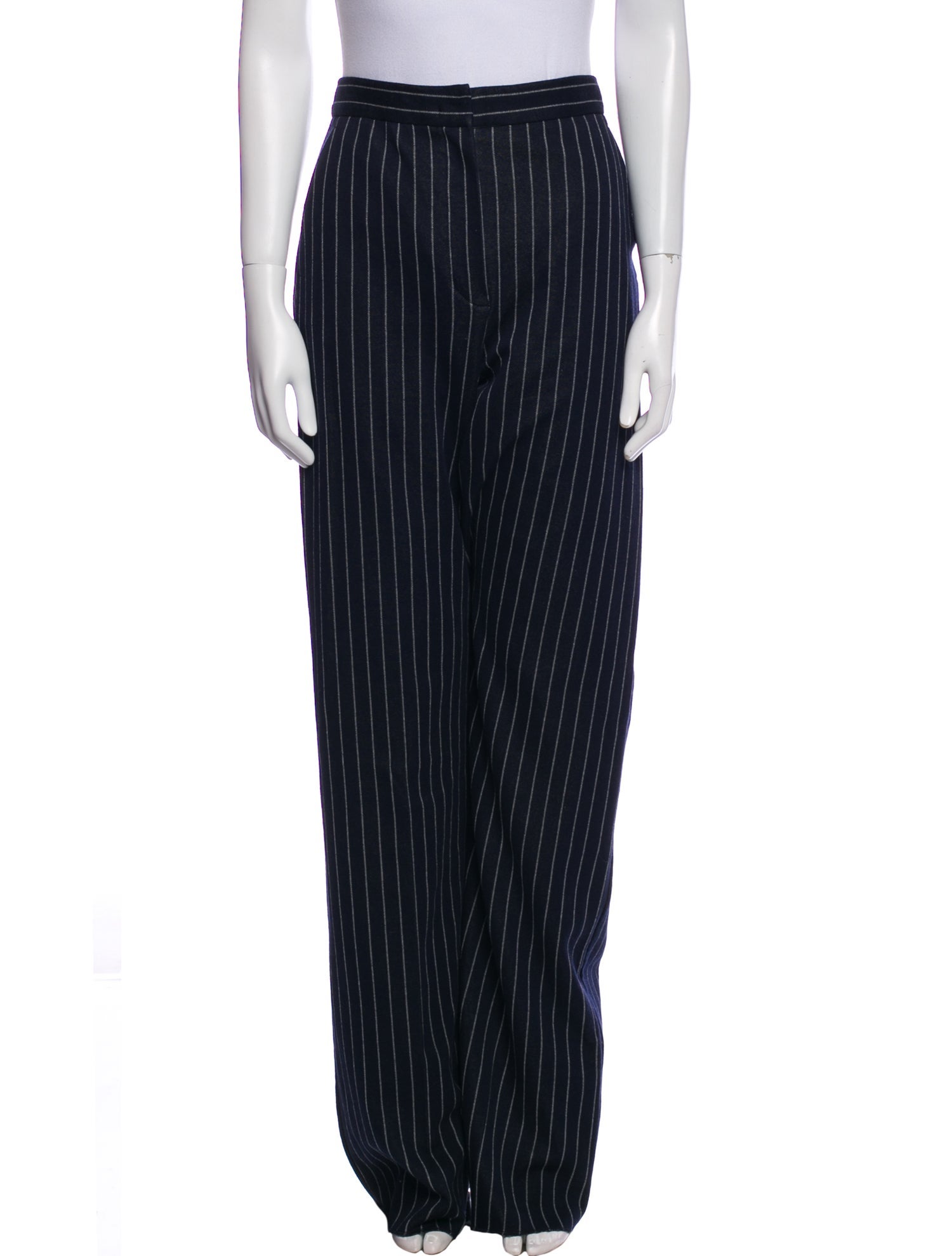 Max Mara Striped Wide Leg Pants