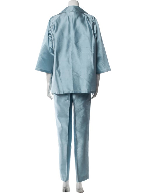 Max Mara Silk Pant Set