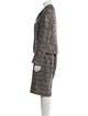 Max Mara Tweed Pattern Skirt Suit