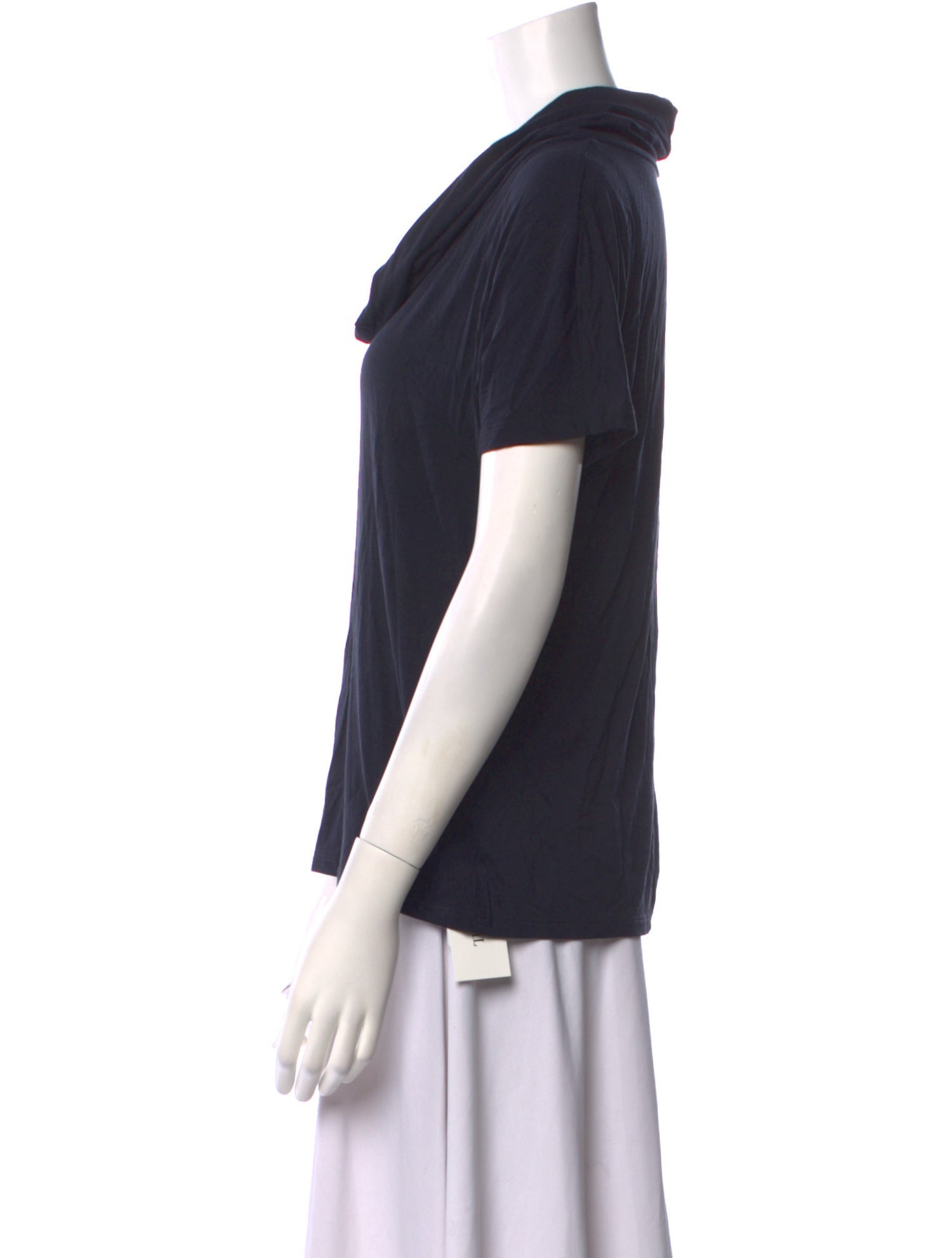 Max Mara Cowl Neck Short Sleeve T-Shirt