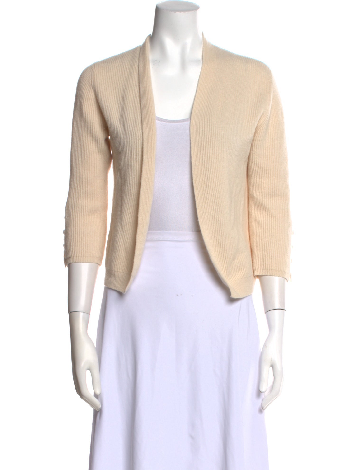 Max Mara Cashmere Open Front Sweater
