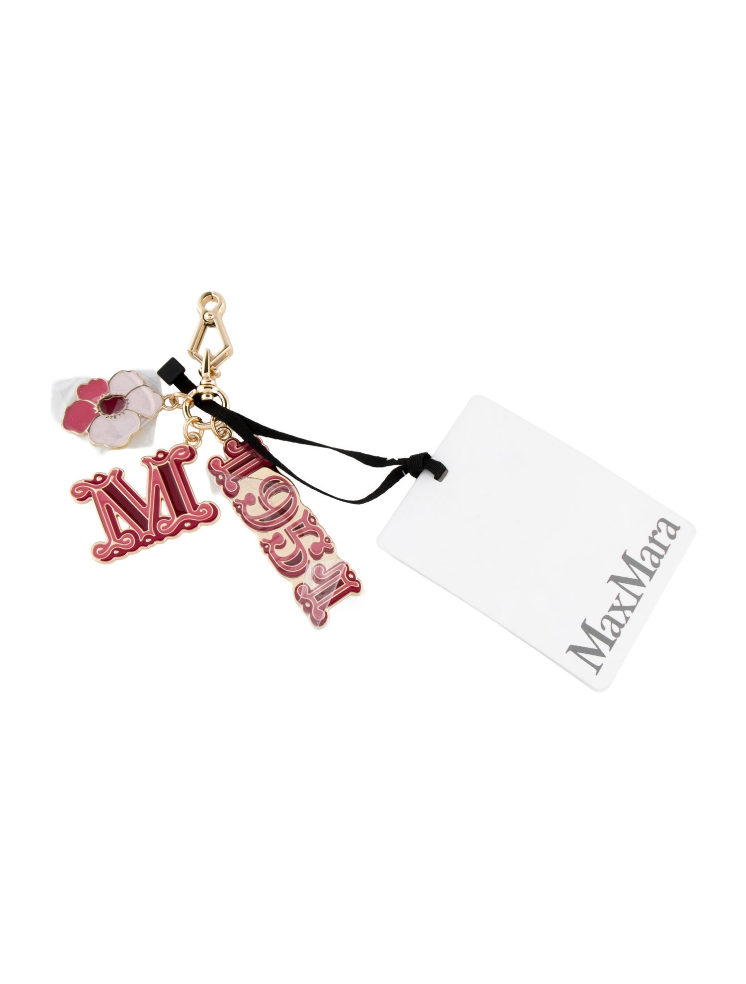 Max Mara Logo Initial Keychain