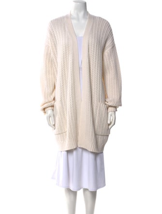 Max Mara Wool Open Front Sweater