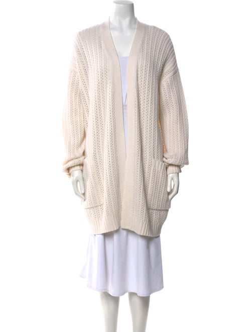 Max Mara Wool Open Front Sweater