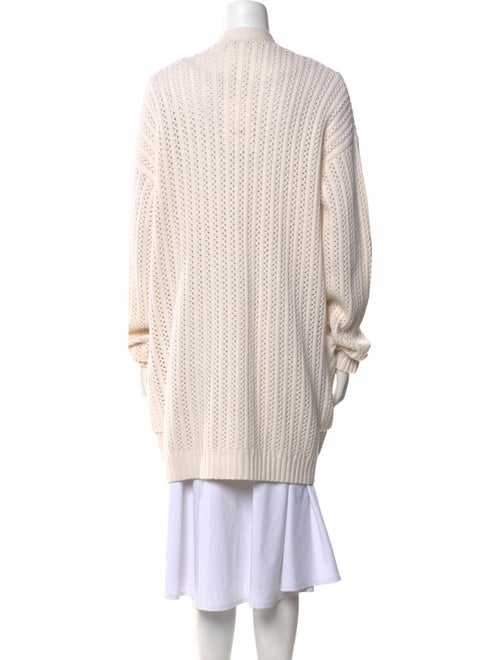 Max Mara Wool Open Front Sweater