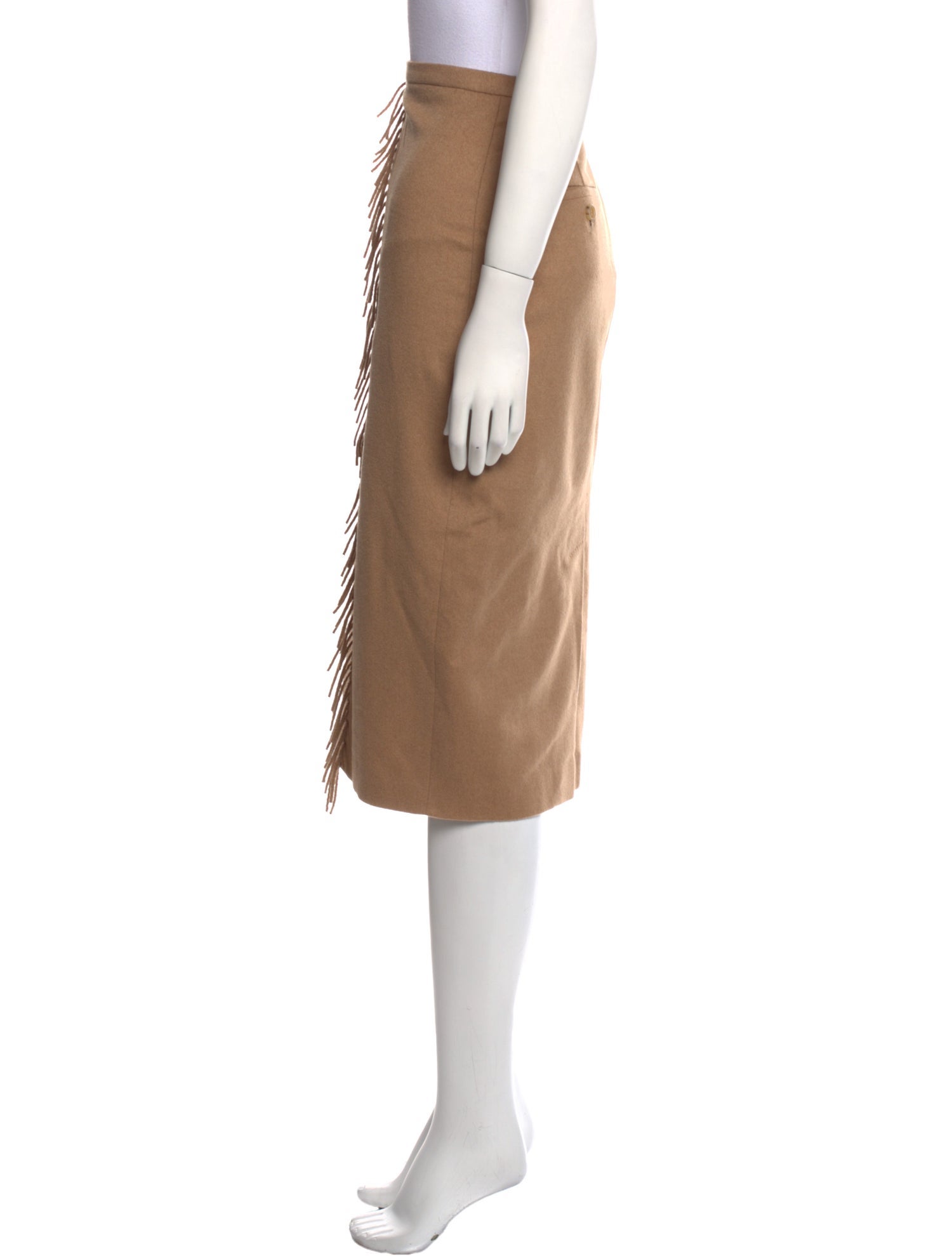 Max Mara Wool Knee-Length Skirt