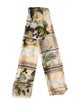 Max Mara Silk Floral Print Scarf