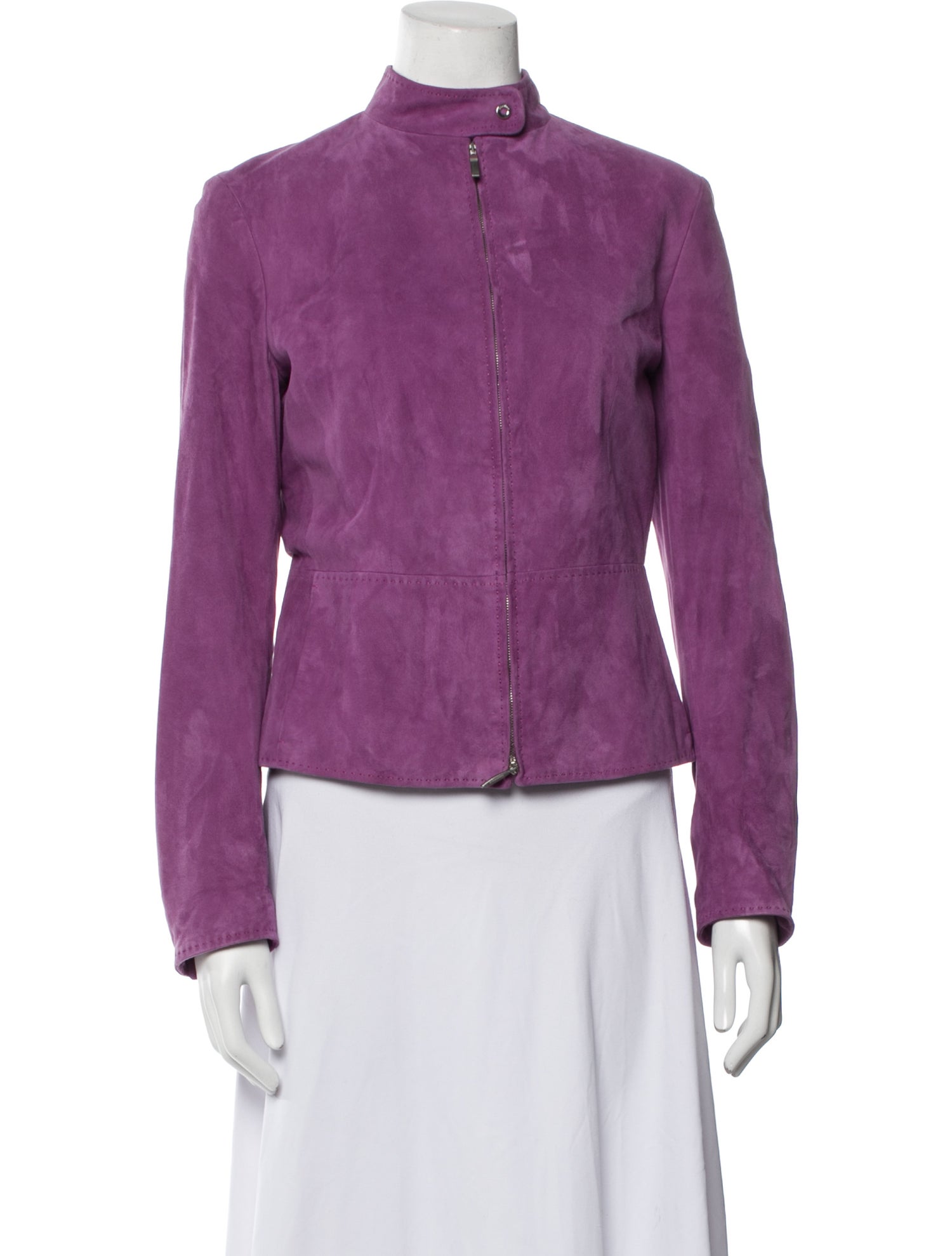 Max Mara Leather Biker Jacket w/ Tags