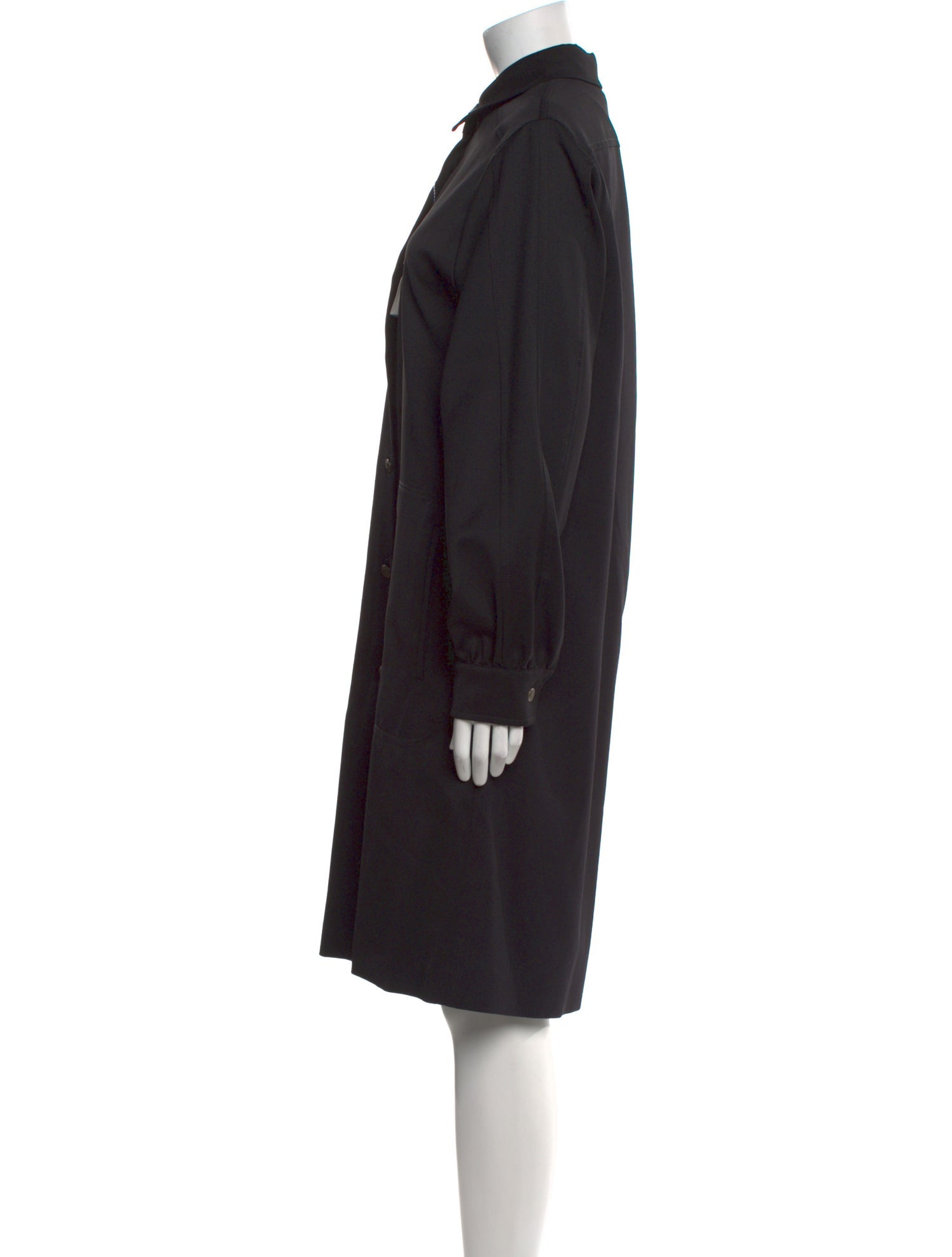 Max Mara Virgin Wool Knee-Length Dress