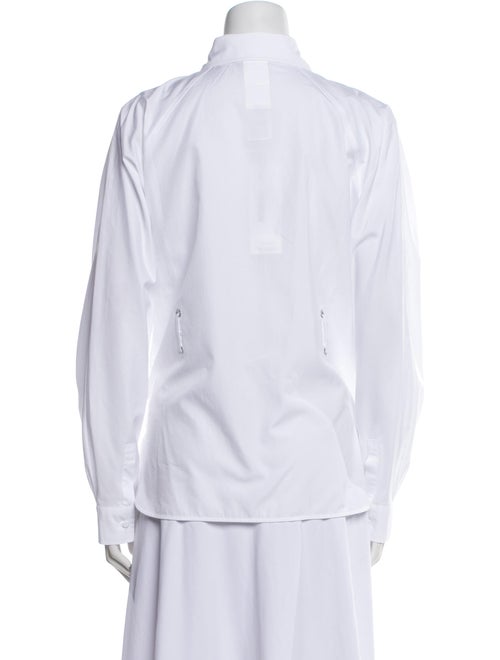 Max Mara Long Sleeve Button-Up Top